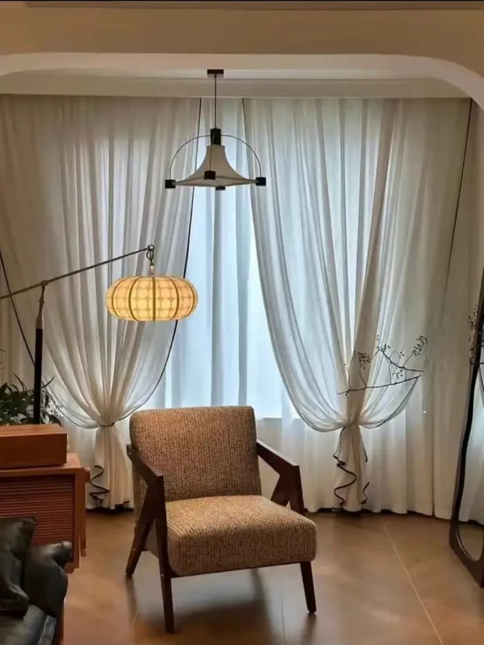 Fauteuil en tissu de style américain avec coussin en éponge haute densité