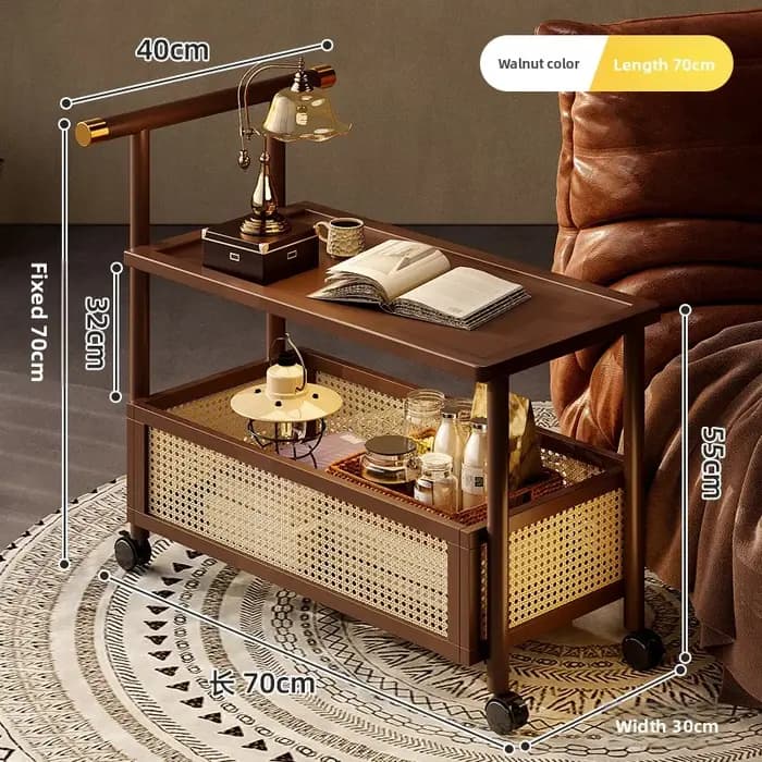 Table basse en bois de style antique