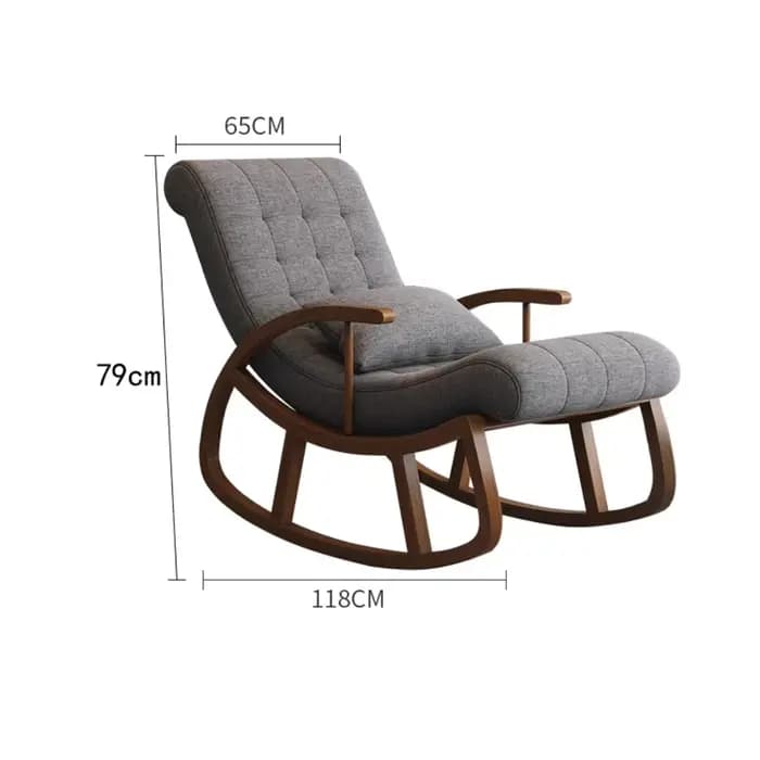 Chaises inclinables à bascule ergonomiques