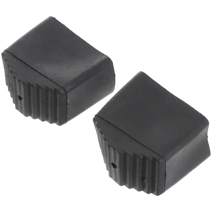 2 pièces pieds de chaise échelle télescopique coussin de protection pieds couvertures en caoutchouc