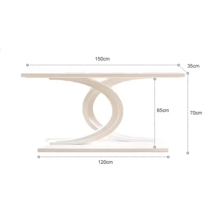 Table Console nordique moderne Glam luxe porche entrée