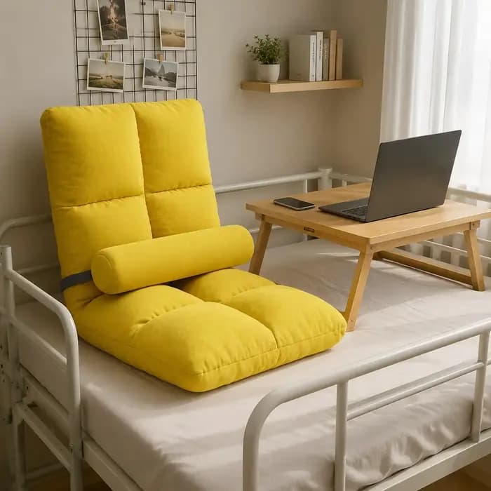 Fauteuil de sol avec dossier pour regarder la télévision