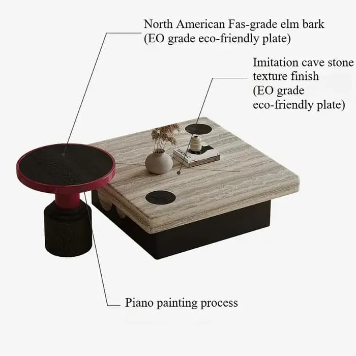 Table basse moderne pour salon