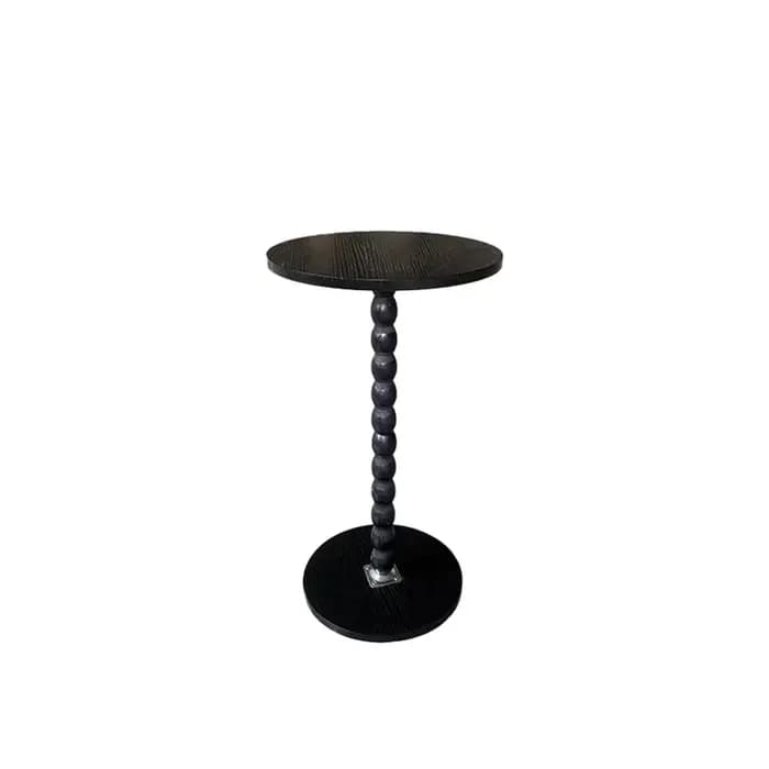 Table d'appoint ronde, petite table à boissons pour petits espaces