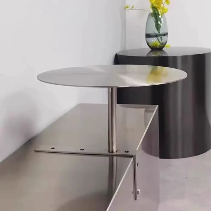 Table ronde murale de Style industriel