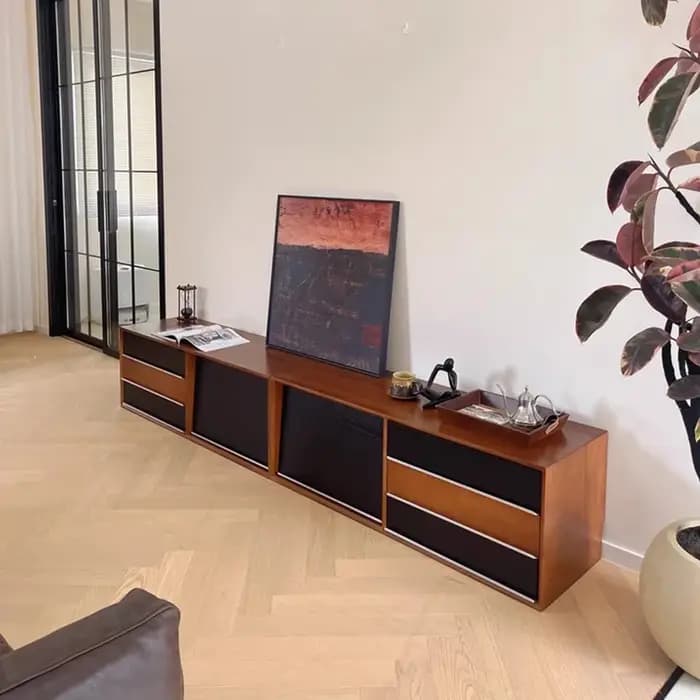 Meuble Tv rétro américain universel beauté Unique Wabi Sabi