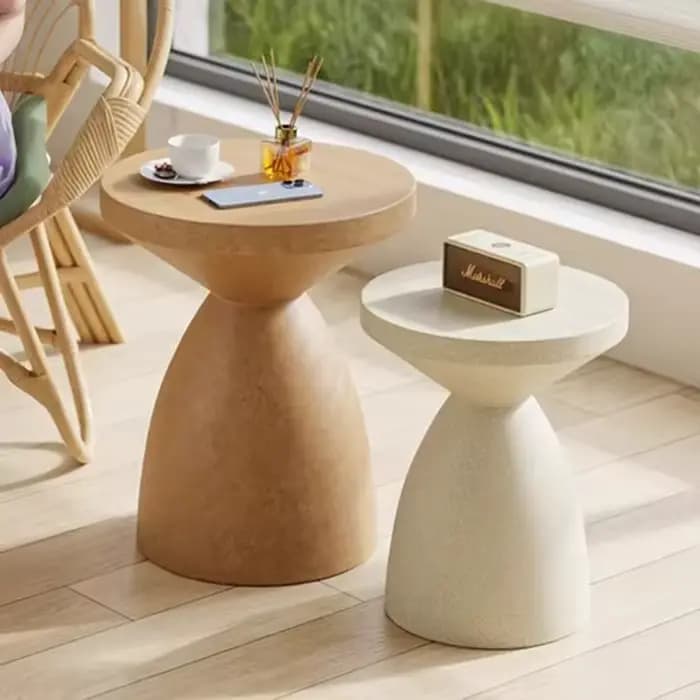 Tables basses simples, Table ronde moderne et créative