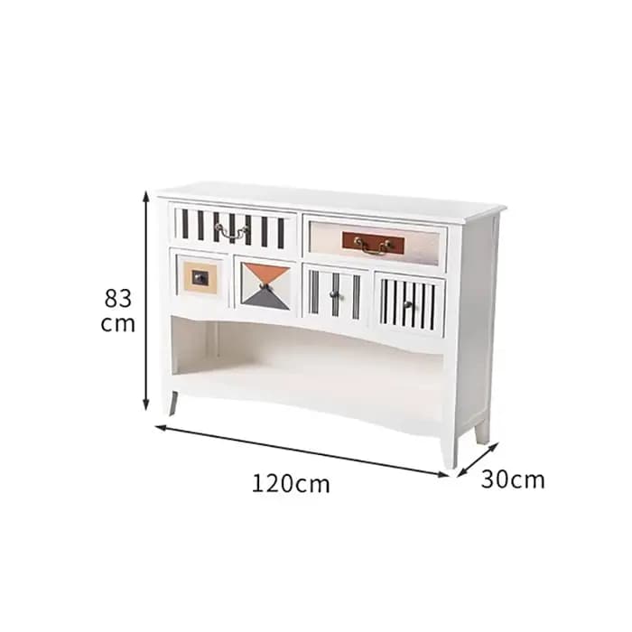 Armoire de salon italienne américaine avec tiroirs