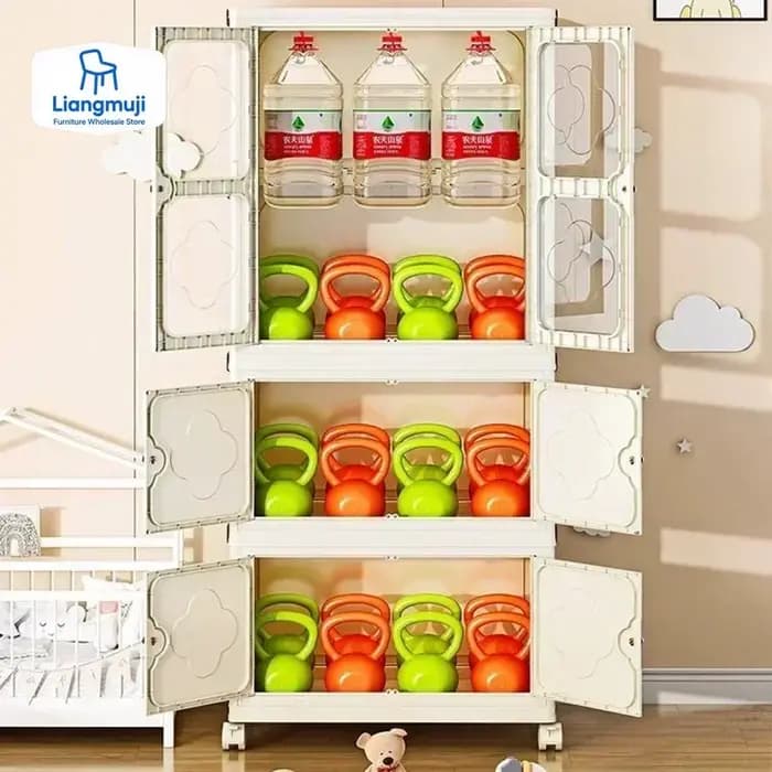 Armoire pour enfants, chambre à coucher, armoire de rangement à domicile, boîte de rangement pour bé