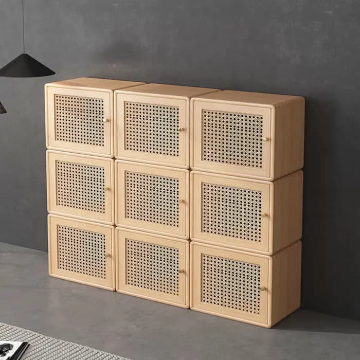 Bibliothèque en bois de Style japonais