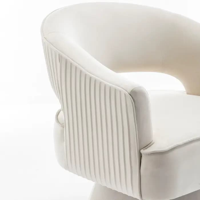 SEYNER-Fauteuil à Bras en Velours, Chaise de Chambre à Coucher, Meubles de Salon, Canapé Simple Nord