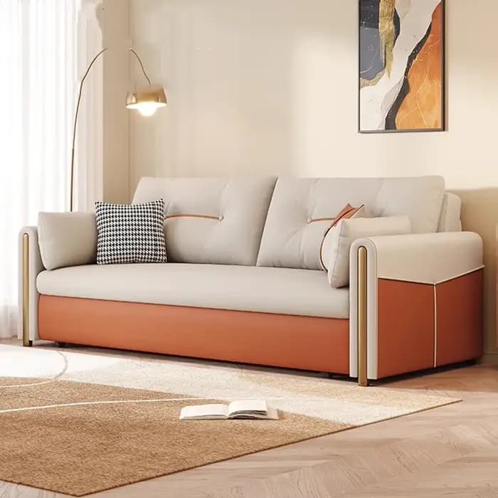 Confortable moderne luxe canapé salon plancher grand