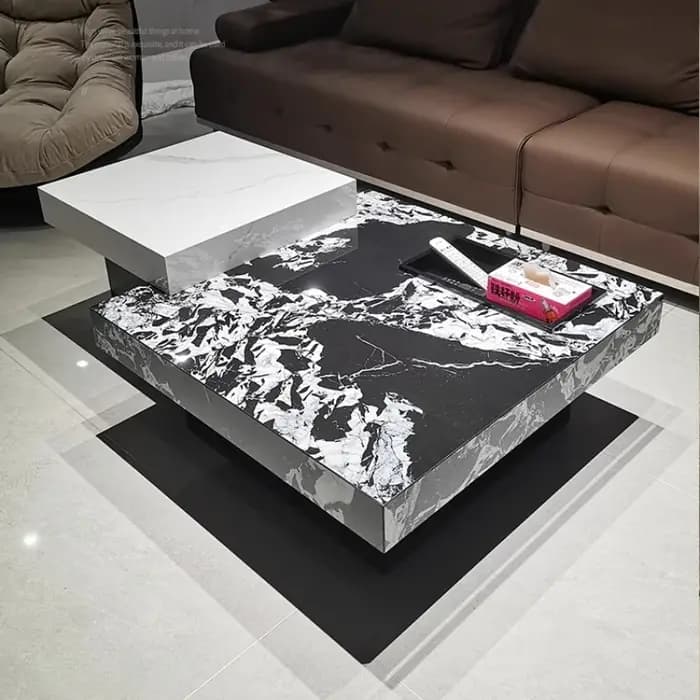 Salle à manger salon Table basse ornements Design minimaliste nordique Tables basses moderne japonais Stolik Kawowy accessoires pour la maison