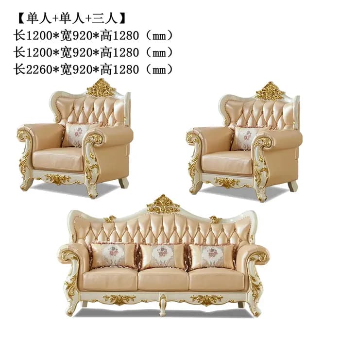 Accoudoir fille classique canapé adultes salon luxe relaxant jeu