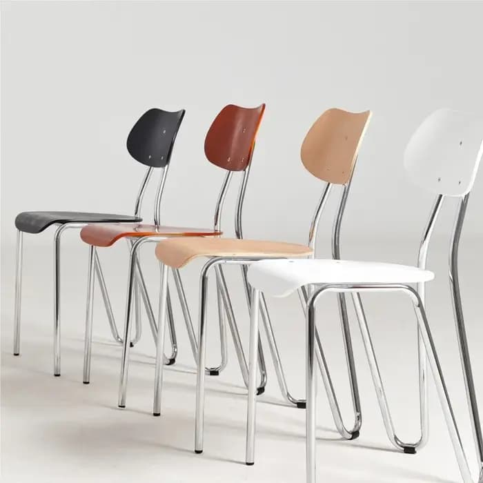 MOMO-Chaise de Salle à Manger à Dossier Antique de Restaurant Coréen Moderne et Simple, Design de Cé