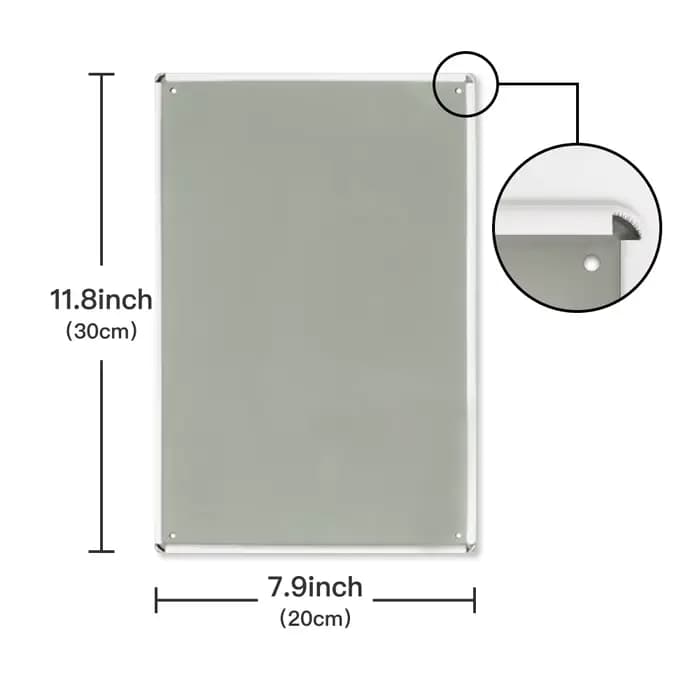Putuo Decor-Panneau en métal PDPDog vintage, décor d'art mural rétro pour la maison, la salle de bai