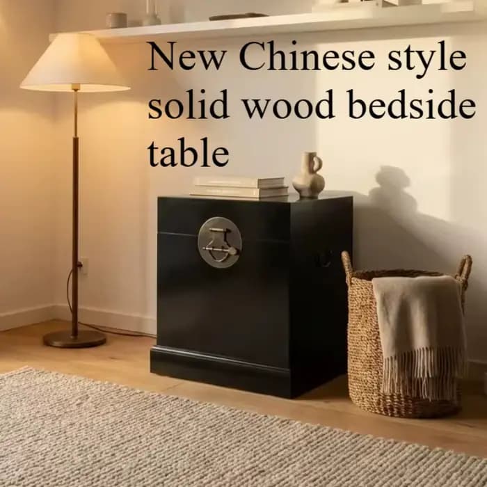 Table de chevet de luxe multifonctionnelle avec rangement