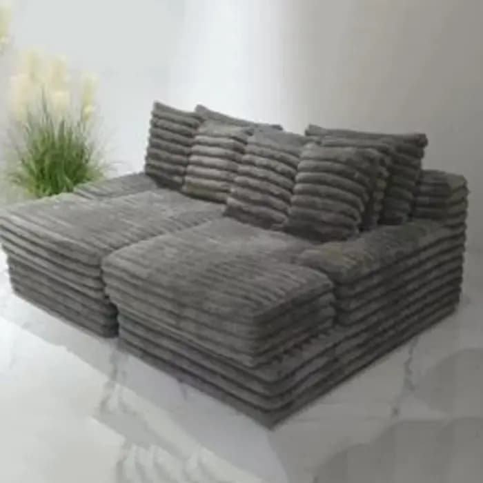 Coussin de canapé à Compression personnalisable en velours côtelé