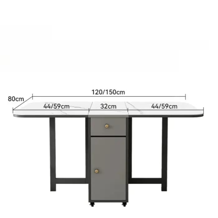 Table à manger extensible Coffee Center