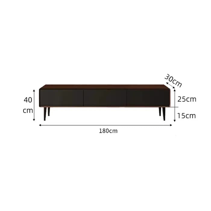 Meuble Tv minimaliste du milieu du siècle