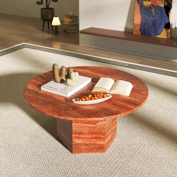 Table basse esthétique de luxe