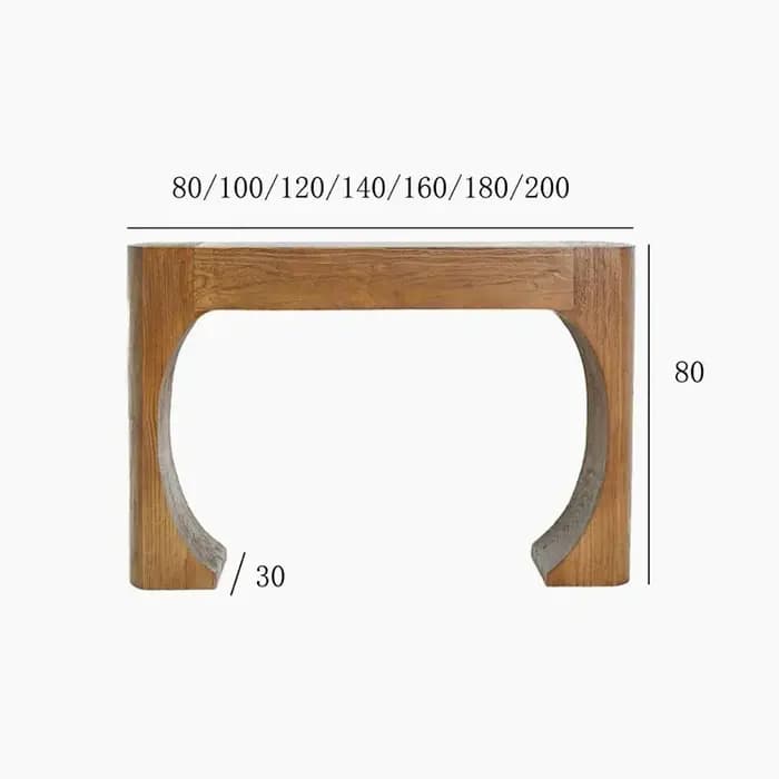Table console de rangement moderne