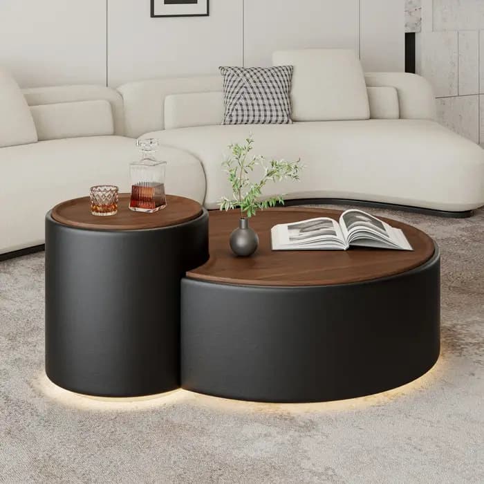 Table basse Bauhaus pour chambre à coucher, bureau, table à manger, table basse italienne moderne, t
