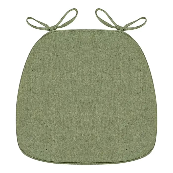 Coussin de canapé épais en mélange de lin et de coton