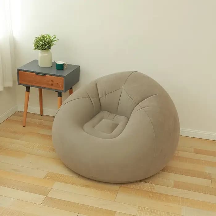 Chaises de pouf gonflables