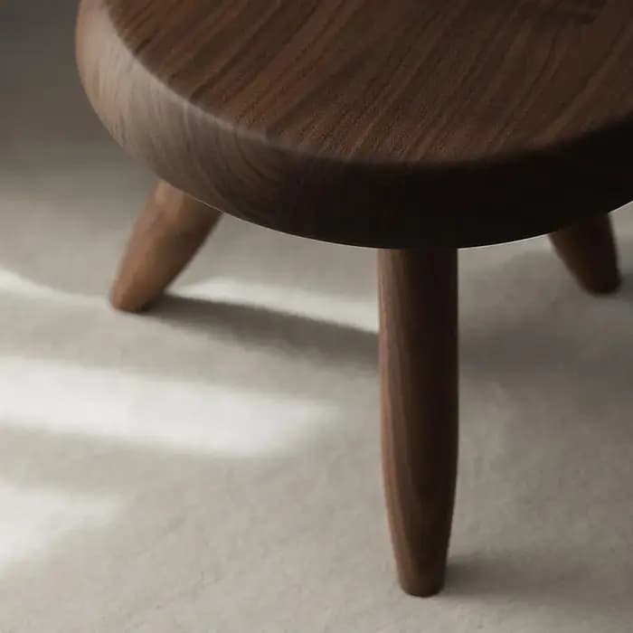 Petit tabouret créatif en bois massif, pour la maison, le salon, Table basse, tabouret bas en bois d