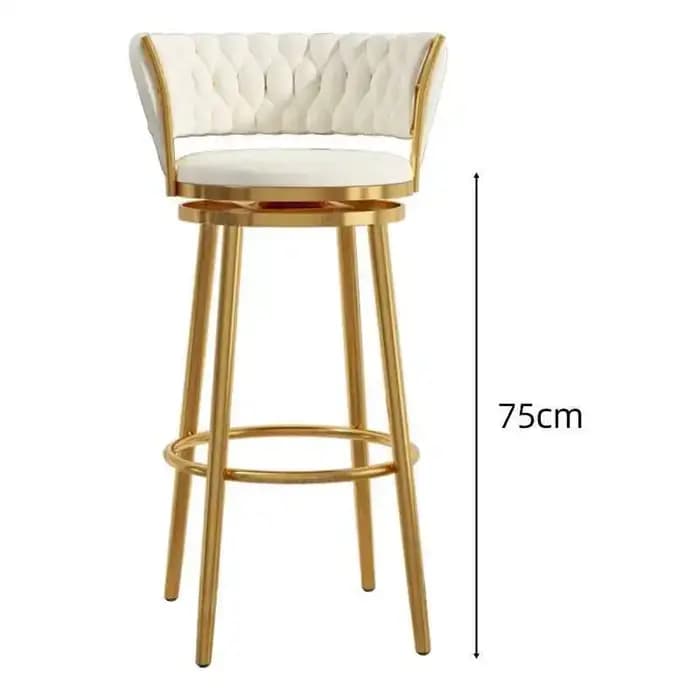 Caractéristique chaises de Bar modernes tabouret de salon nordique