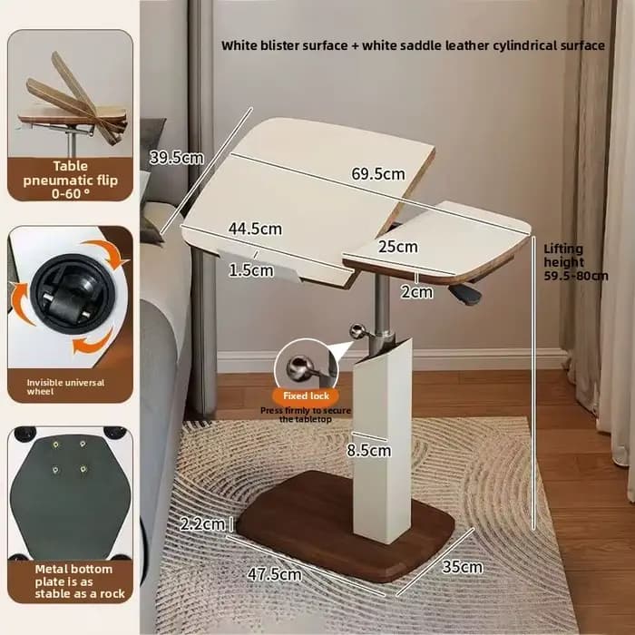 Table relevable pour salon