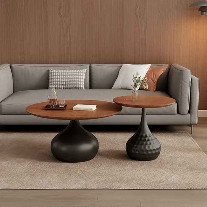 Table basse au design simple et élégant