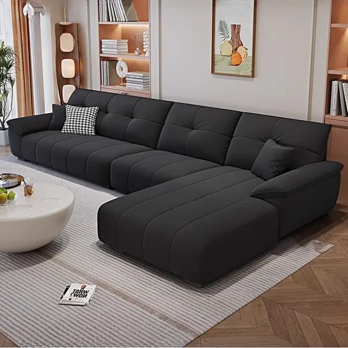 Canapés modernes et élégants Chaise Longue canapé De sol italien De luxe salon grands Sillas Para Sala De Estar meubles De maison