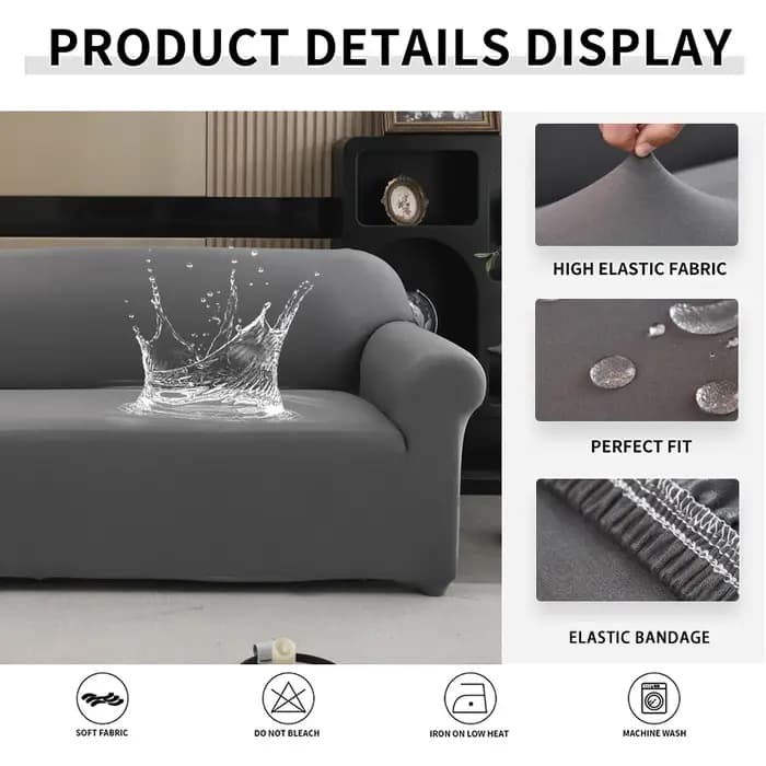 Housse de canapé extensible imperméable