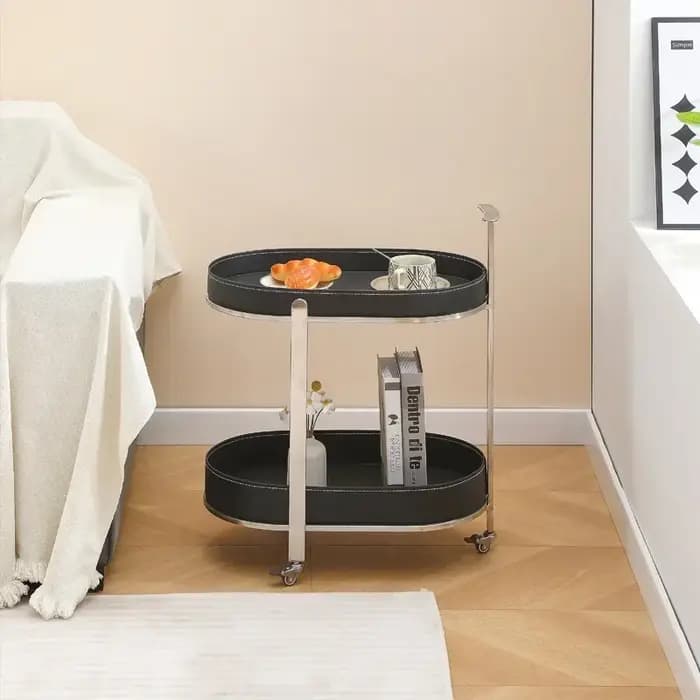 Table d'appoint créative pour canapé avec rangement, table basse célèbre d'Internet, design mobile e