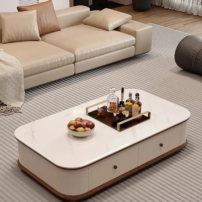 Table basse de luxe minimaliste