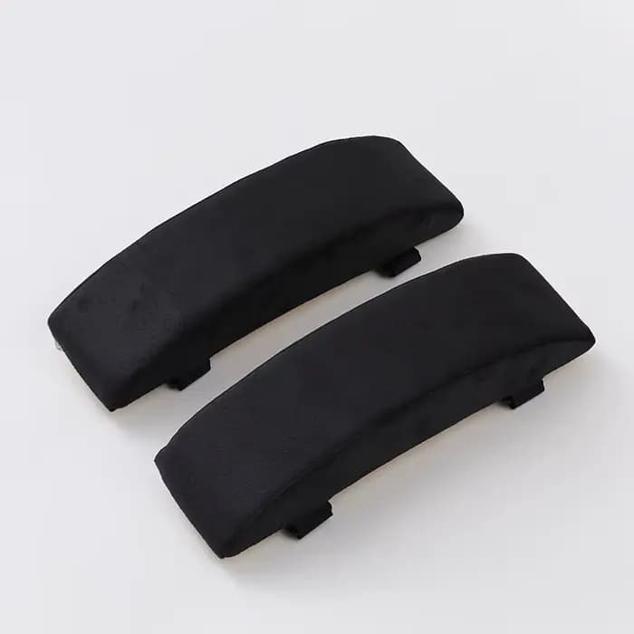 1 paire de coussinets d'accoudoirs confortables en velours néerlandais, de haute qualité, lavables,