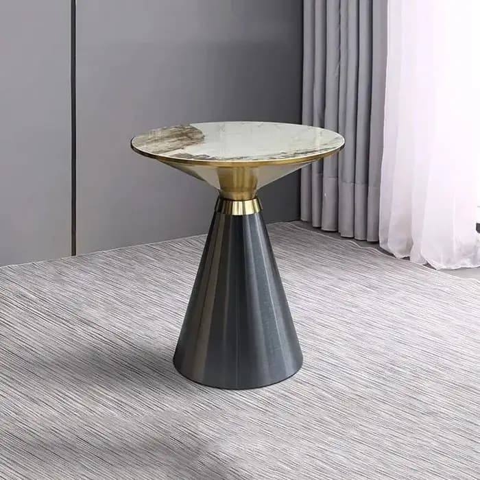 Petite Table basse de luxe, centre de Salon, Table d'appoint ronde de styliste italien, meubles de S