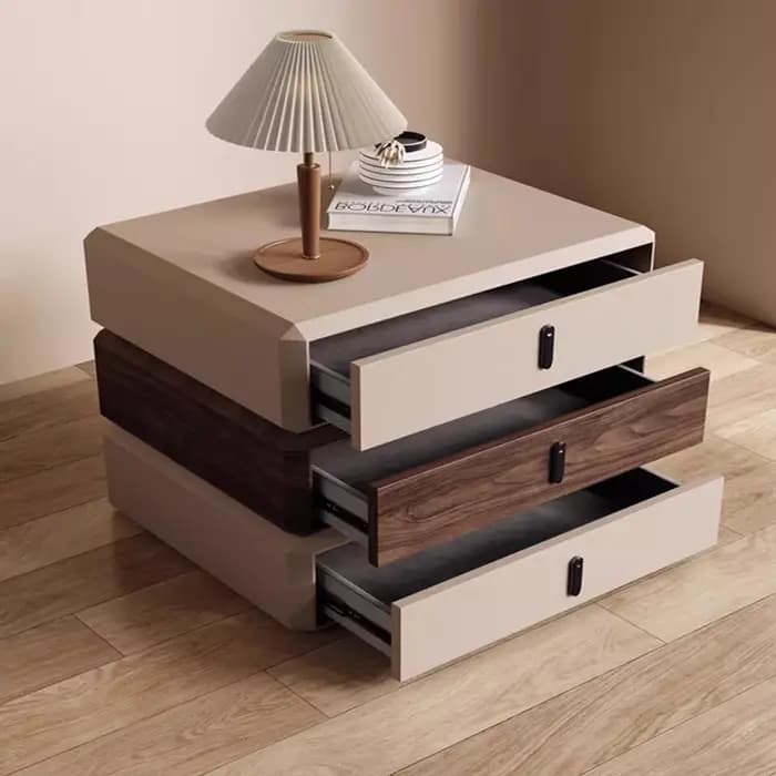Table De chevet fine De luxe, tiroir, moderne, européen, minimaliste, multifonctionnelle, meubles De