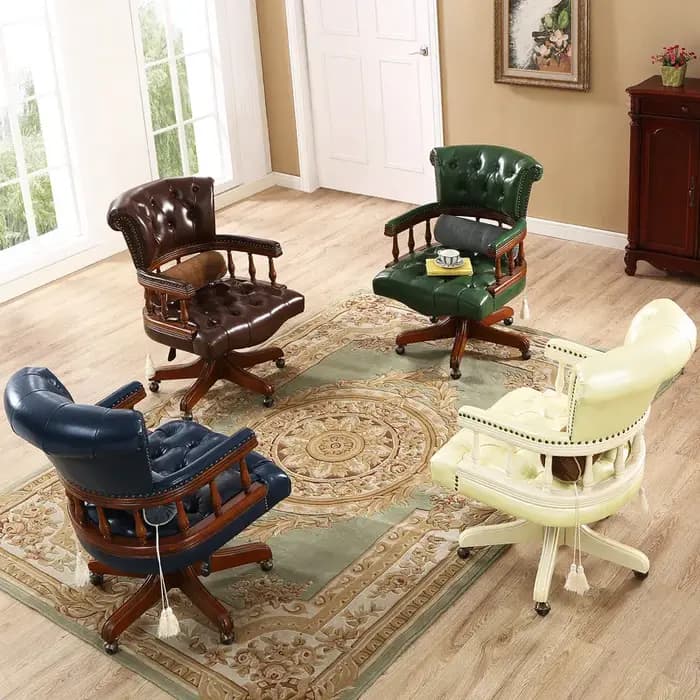 Chaise de salon avec dossier