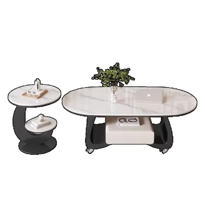 Table basse design claire