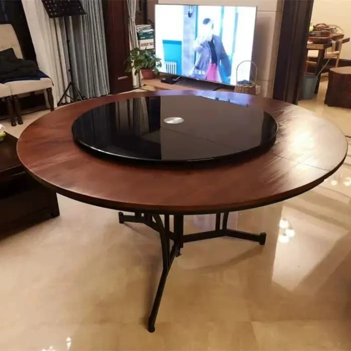 Table de salle à manger ronde de luxe