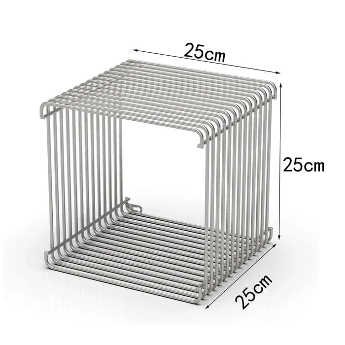 Table d'appoint avec structure en métal
