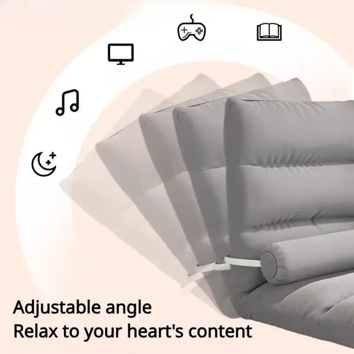 Canapé réglable – Chaise de canapé pliante polyvalente pour salon, chambre à coucher, bureau, campin