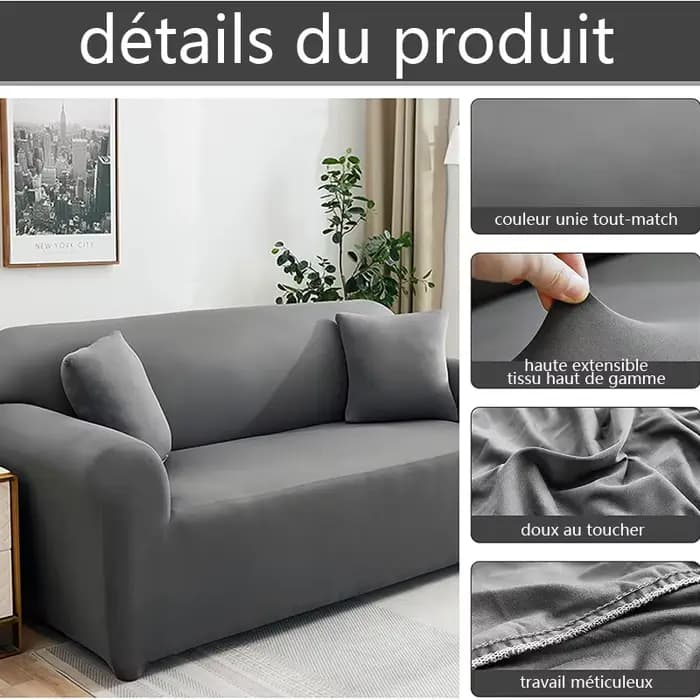 Housses de canapé d'angle solide