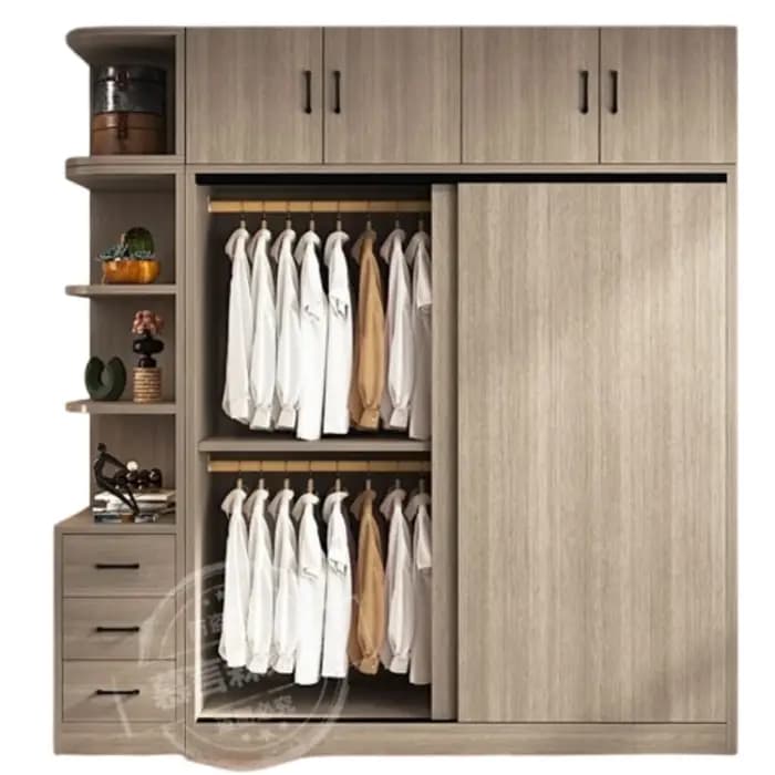 Armoires en bois naturel