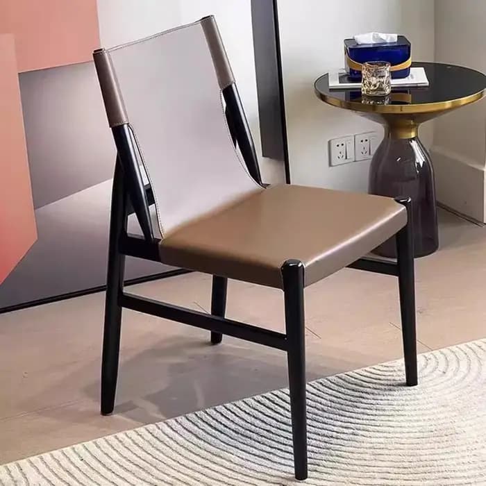 Ensemble de 2 chaises de salle à manger à économie esthétique