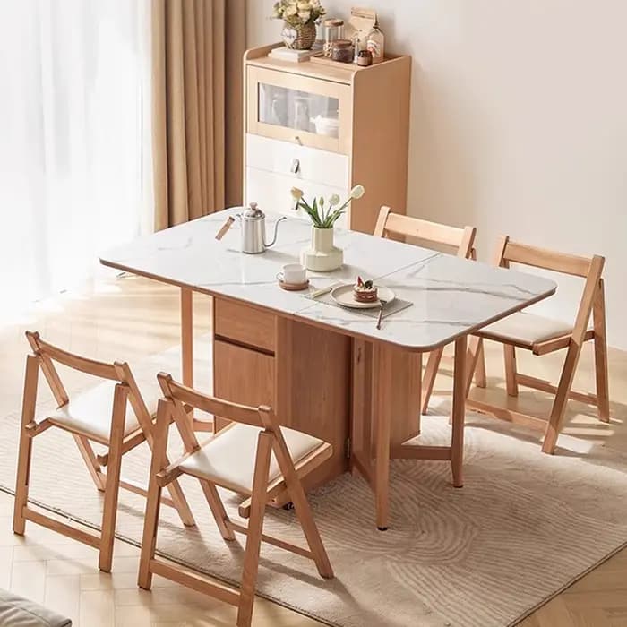 Tables à manger pliables du milieu du siècle