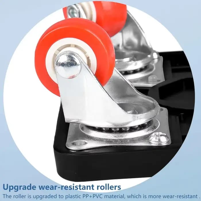 Ensemble de rouleaux de Transport mobiles pour meubles, outil de roulettes de levage de meubles robu